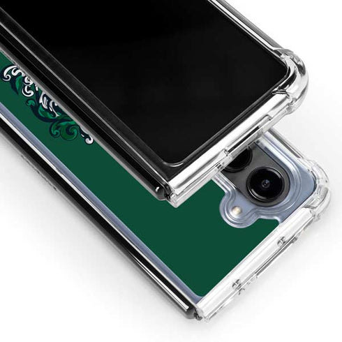 Wizarding World Harry Potter Slytherin House Crest Galaxy Z Fold5 5G Clear Case
